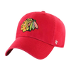 Chicago Blackhawks 47 Clean Up Hat  - Red