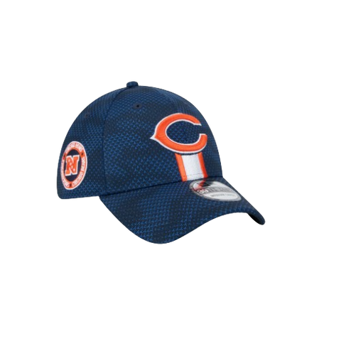 Chicago Bears New Era 2024 Sideline 39THIRTY Stretch Fit - Blue