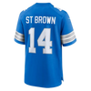 Detroit Lions Amon-Ra St. Brown Nike Game Jersey Home - Honolulu Blue