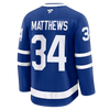 Toronto Maple Leafs Auston Matthews Fanatics Premium Jersey Home - Blue