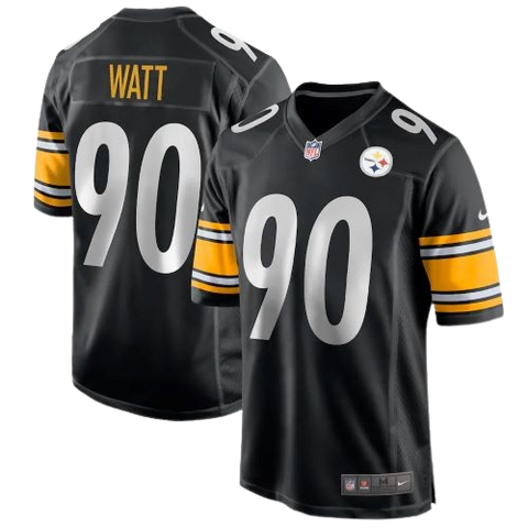 Pittsburgh Steelers T.J. Watt Nike Player Game Jersey Home - Black