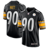 Pittsburgh Steelers T.J. Watt Nike Player Game Jersey Home - Black