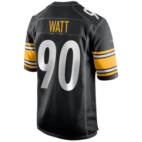 Pittsburgh Steelers T.J. Watt Nike Player Game Jersey Home - Black