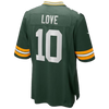 Green Bay Packers Jordan Love Nike Player Game Jersey Home - Green