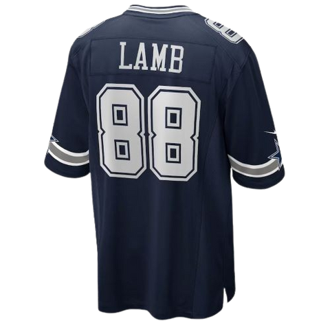Dallas Cowboys CeeDee Lamb Nike Player Game Jersey Home - Navy