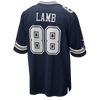 Dallas Cowboys CeeDee Lamb Nike Player Game Jersey Home - Navy