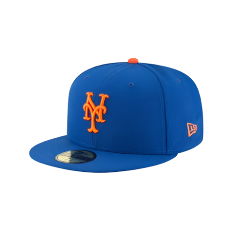 New York Mets New Era 59FIFTY Pro Fit Hat Home - Blue