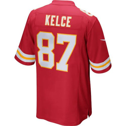 Kansas City Travis Kelce Chiefs Nike Game Jersey Home - Red
