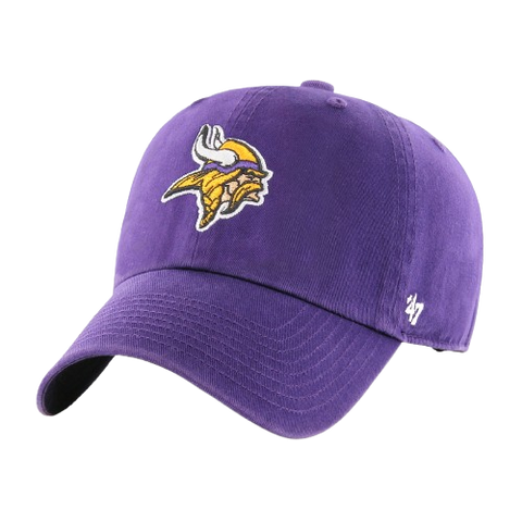 Minnesota Vikings 47 Clean Up Hat - Purple