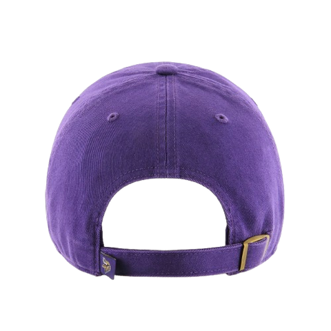 Minnesota Vikings 47 Clean Up Hat - Purple