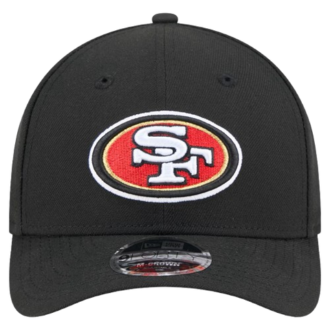 San Francisco M-Crown 9FORTY Adjustable One Size Hat - Black