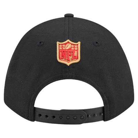 San Francisco M-Crown 9FORTY Adjustable One Size Hat - Black