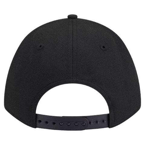 San Francisco M-Crown 9FORTY Adjustable One Size Hat - Black on Black
