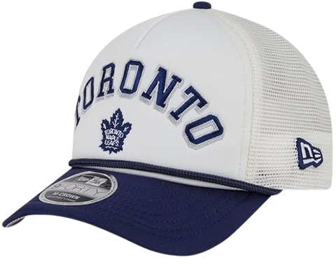 Toronto Maple Leafs New Era 9FORTY M-Crown Foam Trucker Snapback