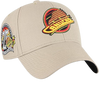 Vancouver Canucks Skate Logo 47 MVP Hat - Khaki