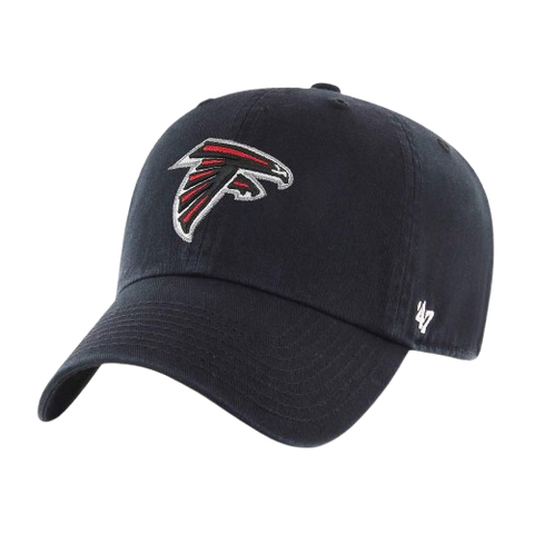 Atlanta Falcons 47 Clean Up Hat - Black