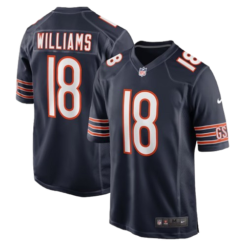 Chicago Bears Caleb Williams Nike Game Jersey Home - Navy