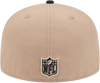 Las Vegas Raiders New Era 59FIFTY Pro Fit Hat - Beige