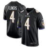 Baltimore Ravens Zay Flowers Nike Player Game Jersey Alternate - Black