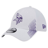 Minnesota Vikings New Era 39THIRTY White Stretch Fit Hat