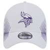 Minnesota Vikings New Era 39THIRTY White Stretch Fit Hat