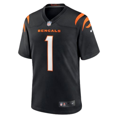 Cincinnati Bengals Ja'Marr Chase Nike Game Jersey Home - Black