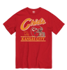 Kansas City Chiefs Vintage Logo Helmet T-Shirt - Red