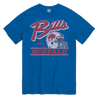 Buffalo Bills Vintage Logo Helmet T-Shirt - Blue