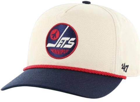 Winnipeg Jets '47 Rope TT Hitch Hat - Bone