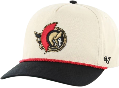 Ottawa Senators '47 Rope TT Hitch Hat - Bone