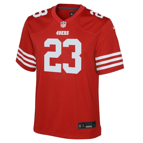 Youth Christian McCaffrey San Francisco 49ers Nike Game Jersey - Red