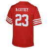 Youth Christian McCaffrey San Francisco 49ers Nike Game Jersey - Red
