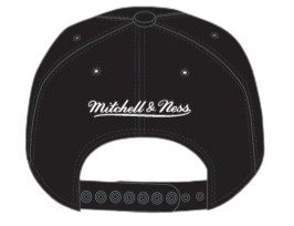 Vancouver Canucks Skate Logo Mitchell & Ness Day of the Dead Pro Crown Snapback - Black