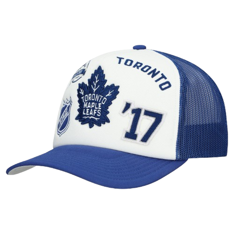 Toronto Maple Leafs Mitchell & Ness Foam Trucker Snapback