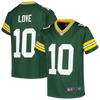 Youth Jordan Love Nike Game Jersey - Green