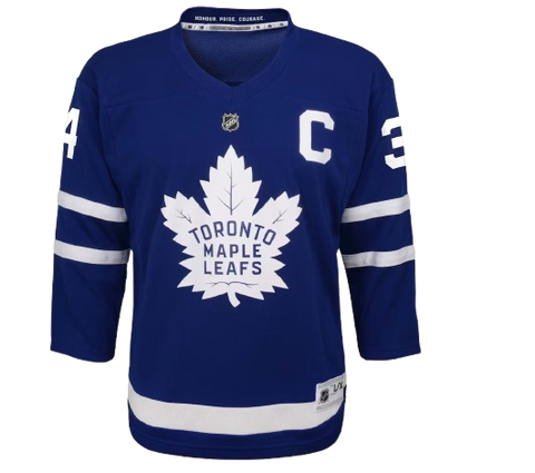 Youth Fit Auston Matthews Leafs Home Jersey - Blue