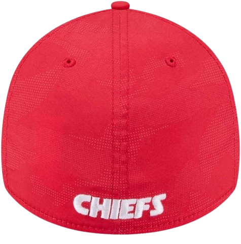 New Era Kansas City Chiefs Tonal Camo 39THIRTY Stretch Fit Hat - Red