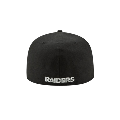 Las Vegas Raiders New Era 59FIFTY Pro Fit Hat - Black