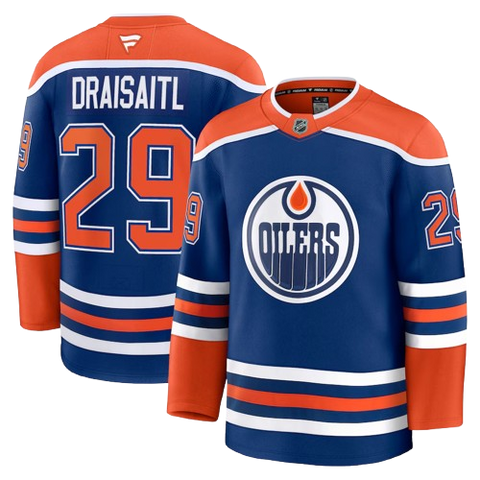 Leon Draisaitl Edmonton Oilers Fanatics Premium Jersey - Home
