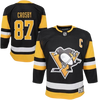 Youth Fit Sidney Crosby Penguins Home Jersey - Black