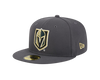 Vegas Golden Knights New Era 59FIFTY Grey Pro Fit Hat