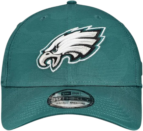 New Era Philadelphia Eagles Tonal Camo 39THIRTY Stretch Fit Hat - Midnight Green