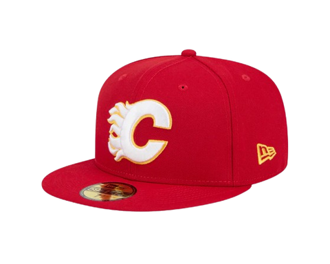 Calgary Flames New Era 59FIFTY Red Pro Fit Hat
