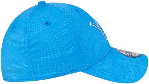 New Era Detroit Lions Tonal Camo 39THIRTY Stretch Fit Hat - Honolulu Blue