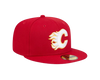 Calgary Flames New Era 59FIFTY Red Pro Fit Hat