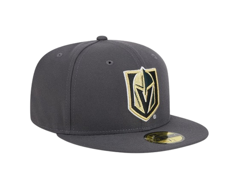 Vegas Golden Knights New Era 59FIFTY Grey Pro Fit Hat