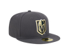 Vegas Golden Knights New Era 59FIFTY Grey Pro Fit Hat