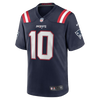 New England Patriots Drake Maye Nike Game Jersey Home - Navy