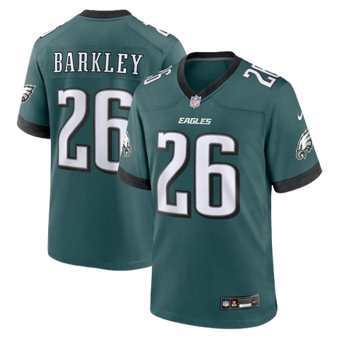 Philadelphia Eagles Saquon Barkley Nike Game Jersey Home - Forest Green