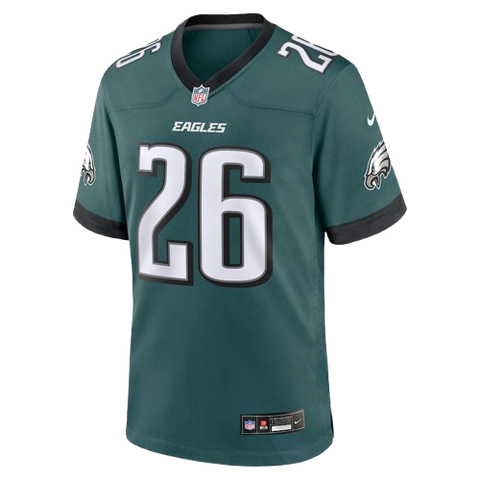 Philadelphia Eagles Saquon Barkley Nike Game Jersey Home - Forest Green